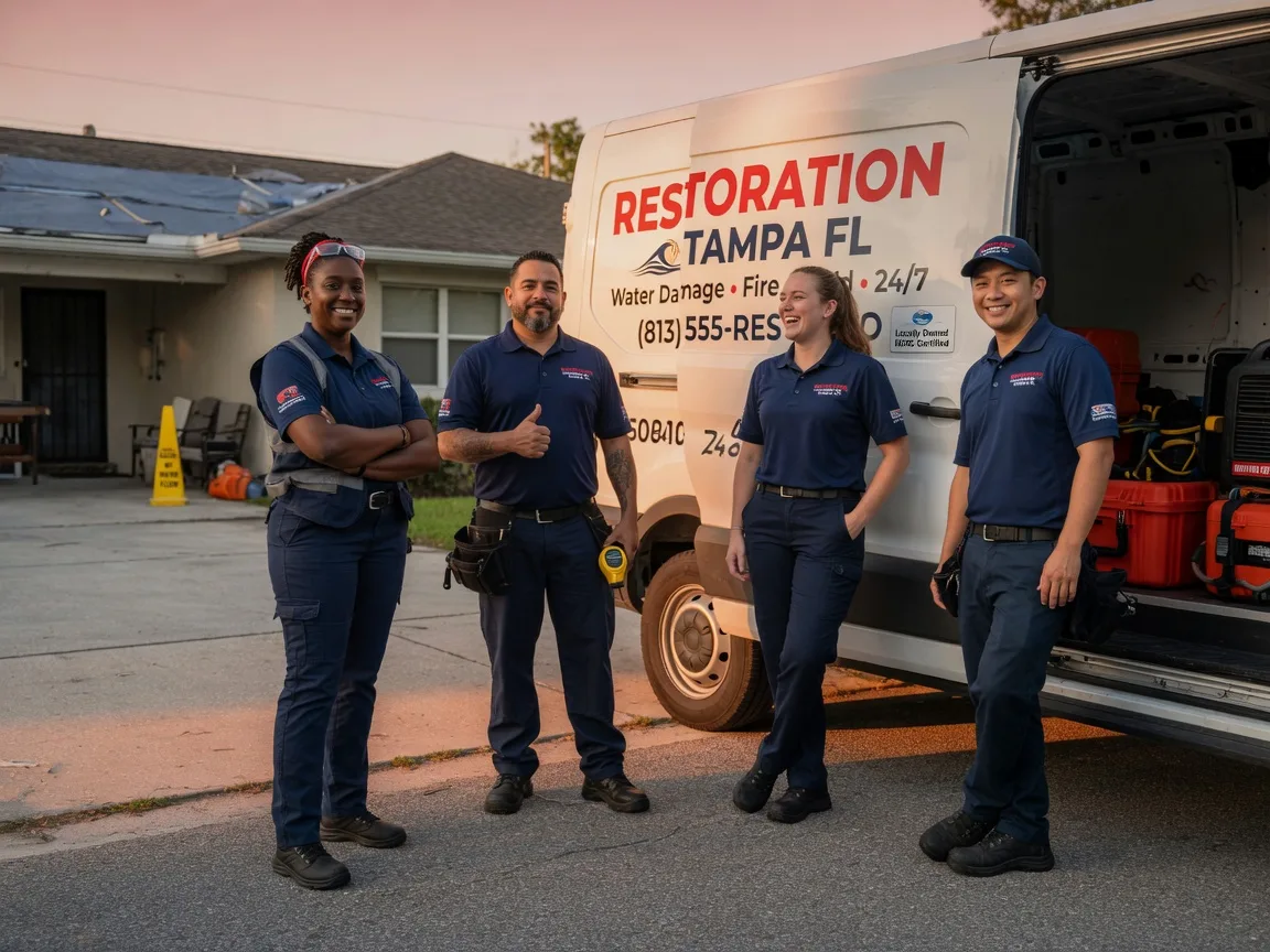 Water Damage Restoration company in Rush, KY
