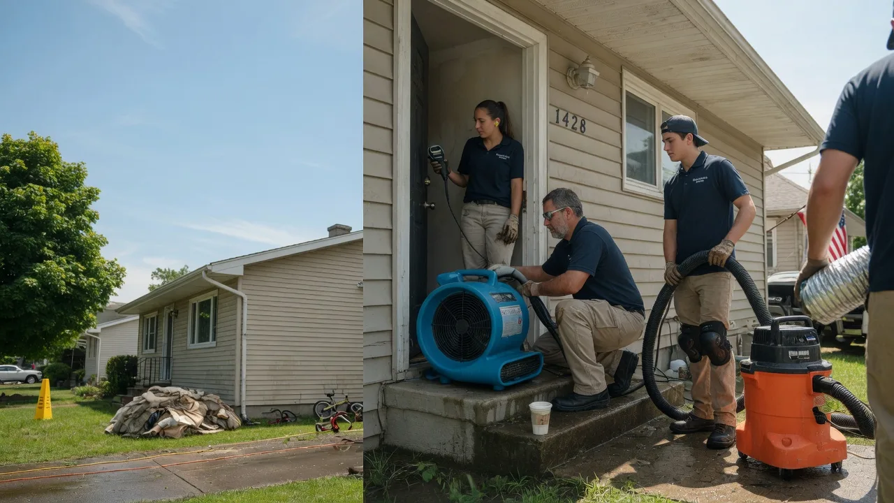 Water Damage Restoration in Rush, KY near me